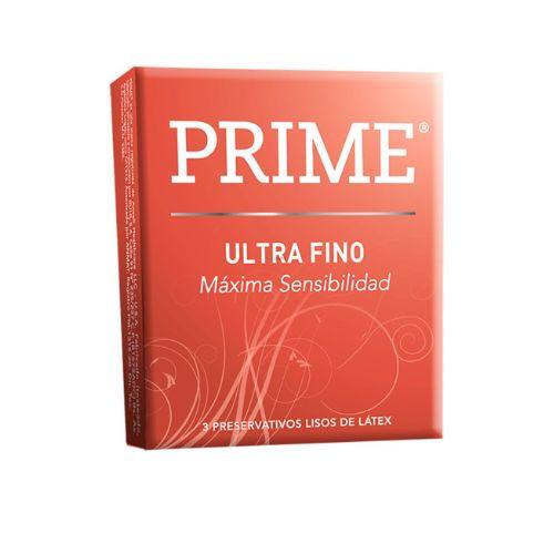 Preservativos PRIME (Ultra Fino) x 3u. (D X 24U. B20)